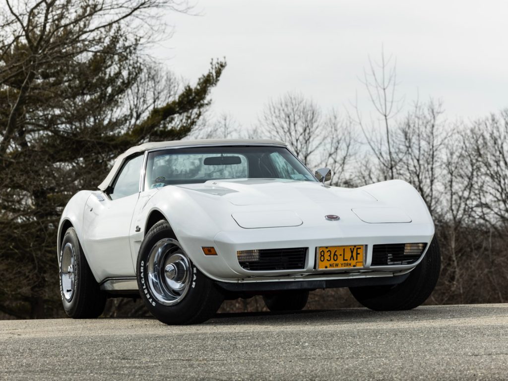 1974 White Corvette Convertible 5537