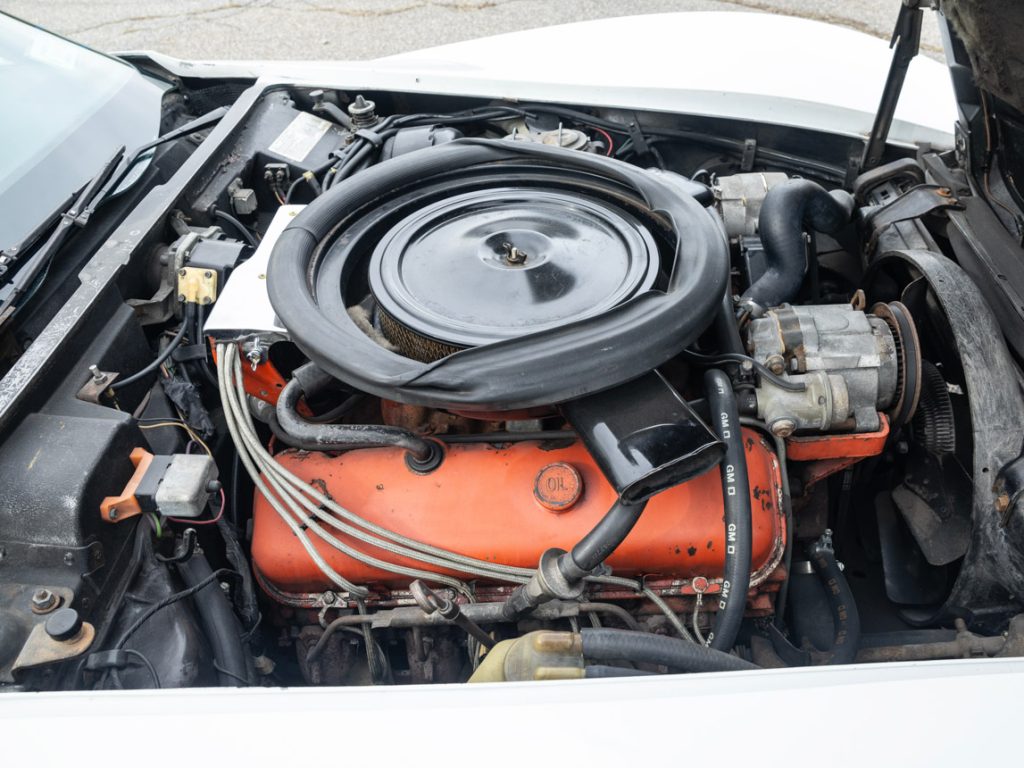 1974 White Corvette Convertible 8008
