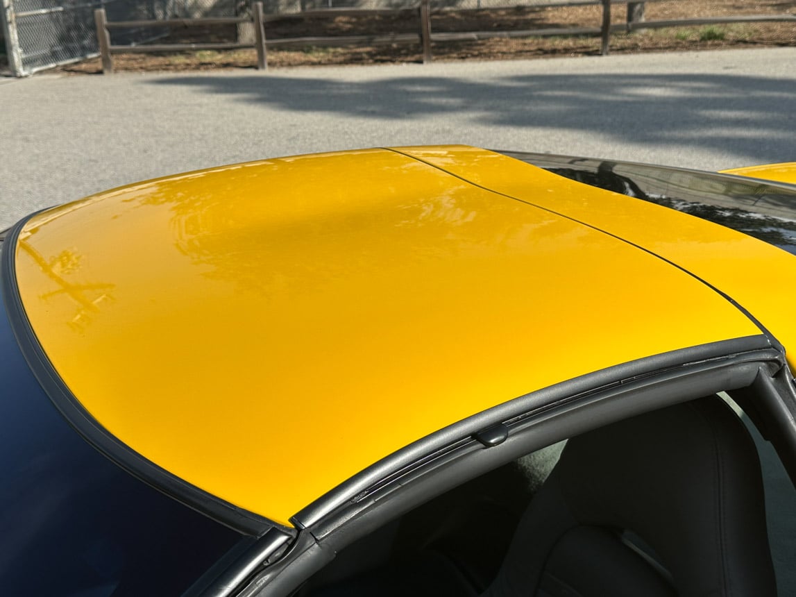 2003 Yellow Corvette Coupe 2593