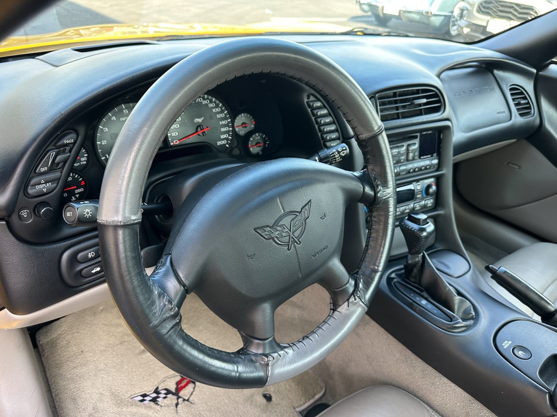 2003 Yellow Corvette Coupe 2600