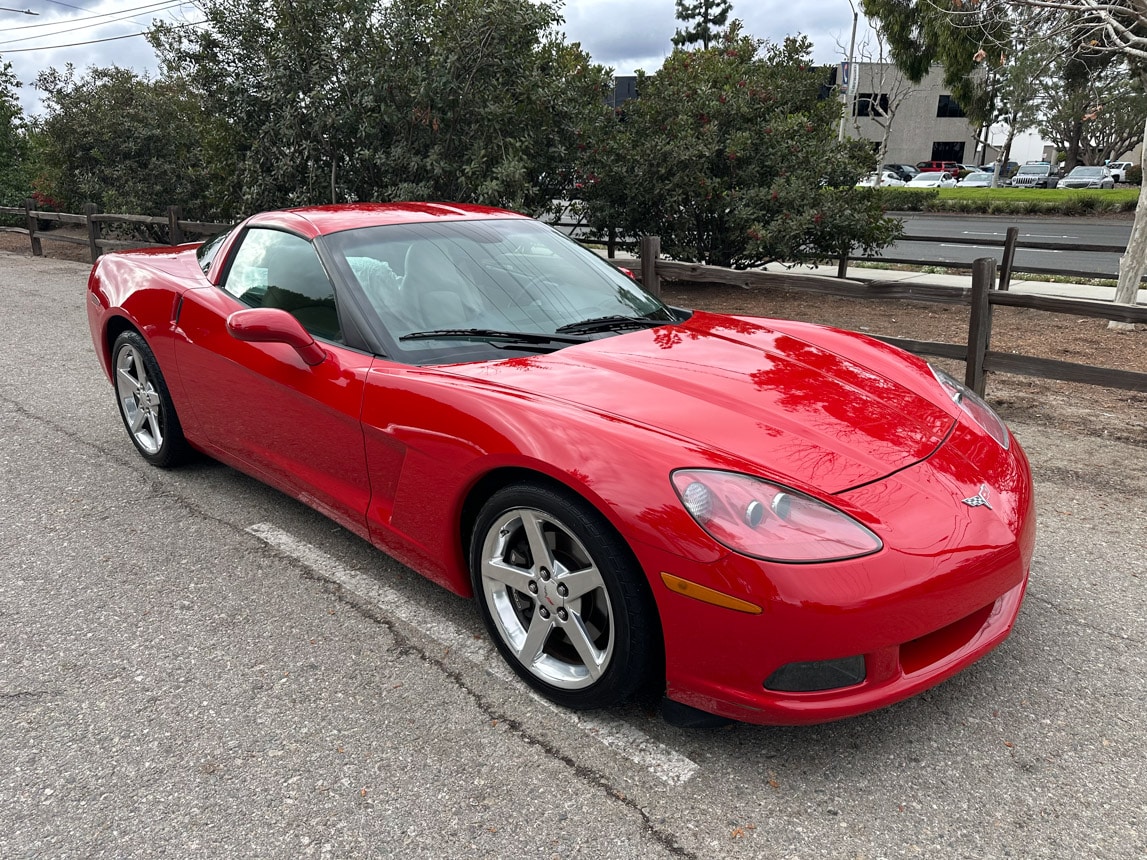 2005 Red Corvette Coupe 2808