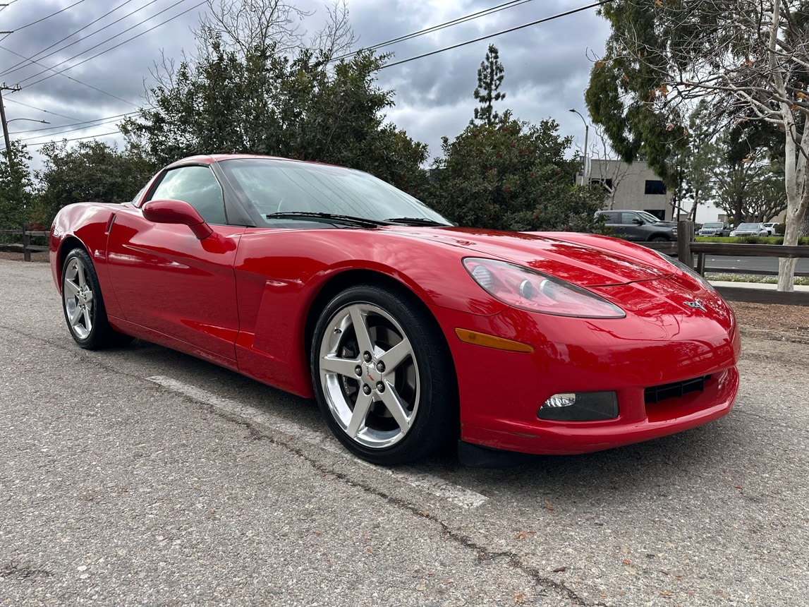 2005 Red Corvette Coupe 2809