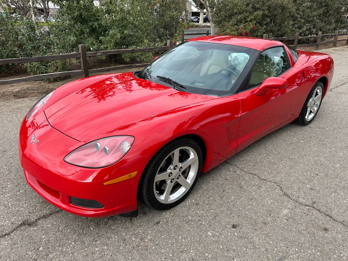 2005 Red Corvette Coupe 2818