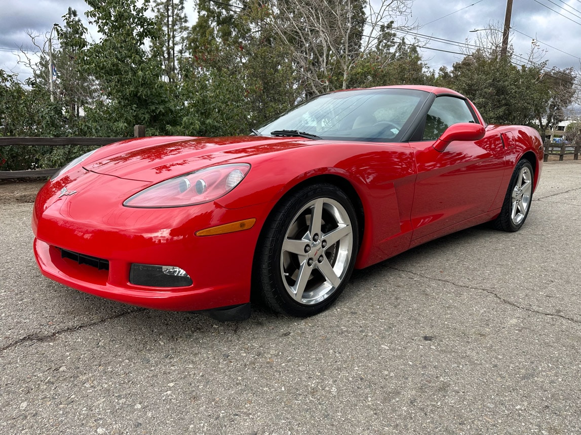 2005 Red Corvette Coupe 2819