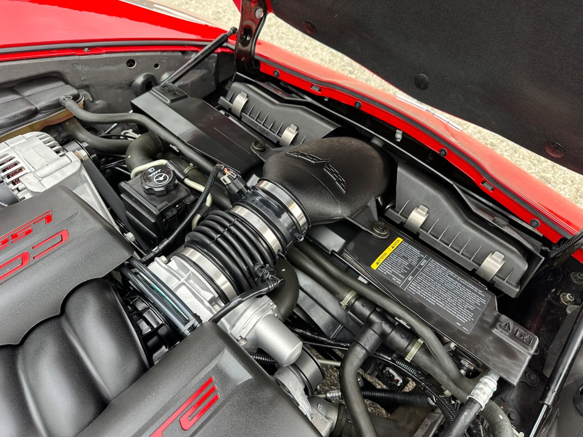 2005 Red Corvette Coupe 2839