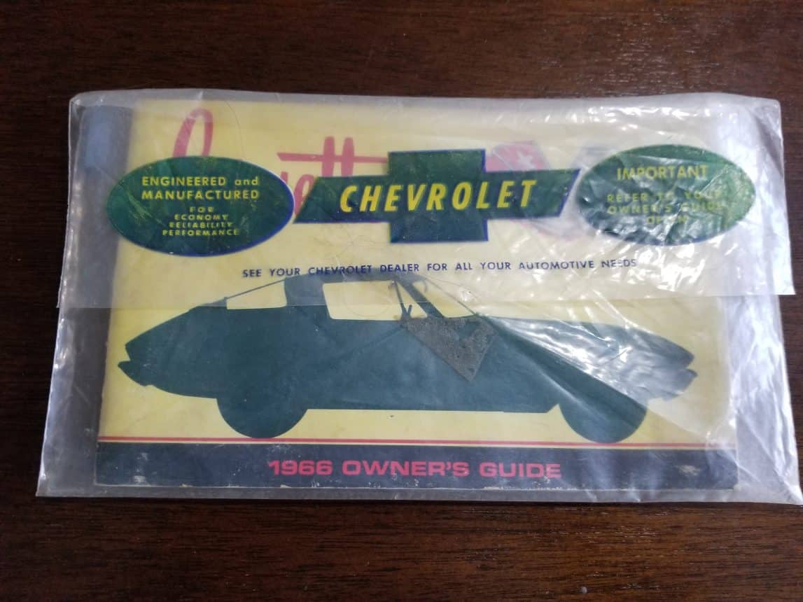 66 Original Owners Manual