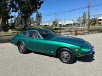 1974 Green Datsun 260Z with Factory AC 3347