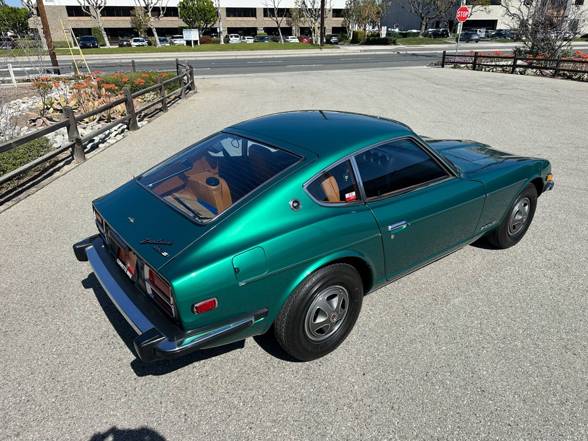 1974 Green Datsun 260Z with Factory AC 3353