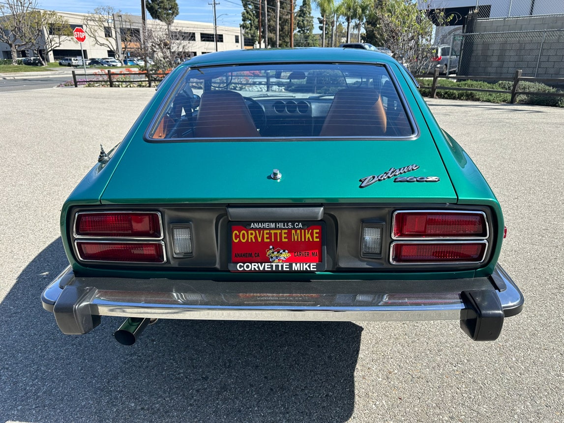 1974 Green Datsun 260Z with Factory AC 3354