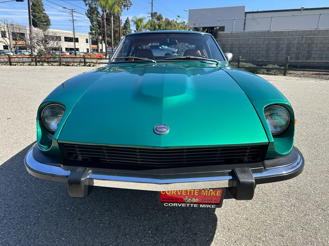 1974 Green Datsun 260Z with Factory AC 3357