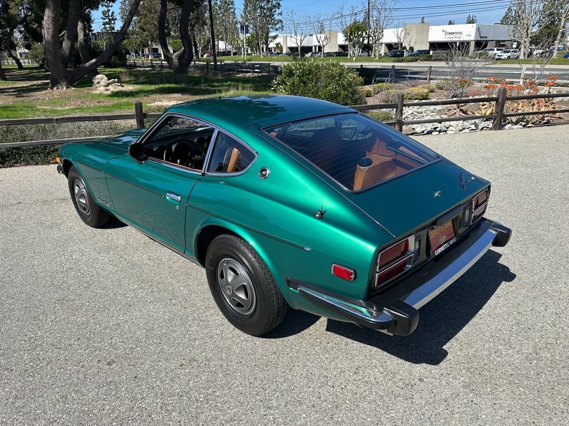 1974 Green Datsun 260Z with Factory AC 3359