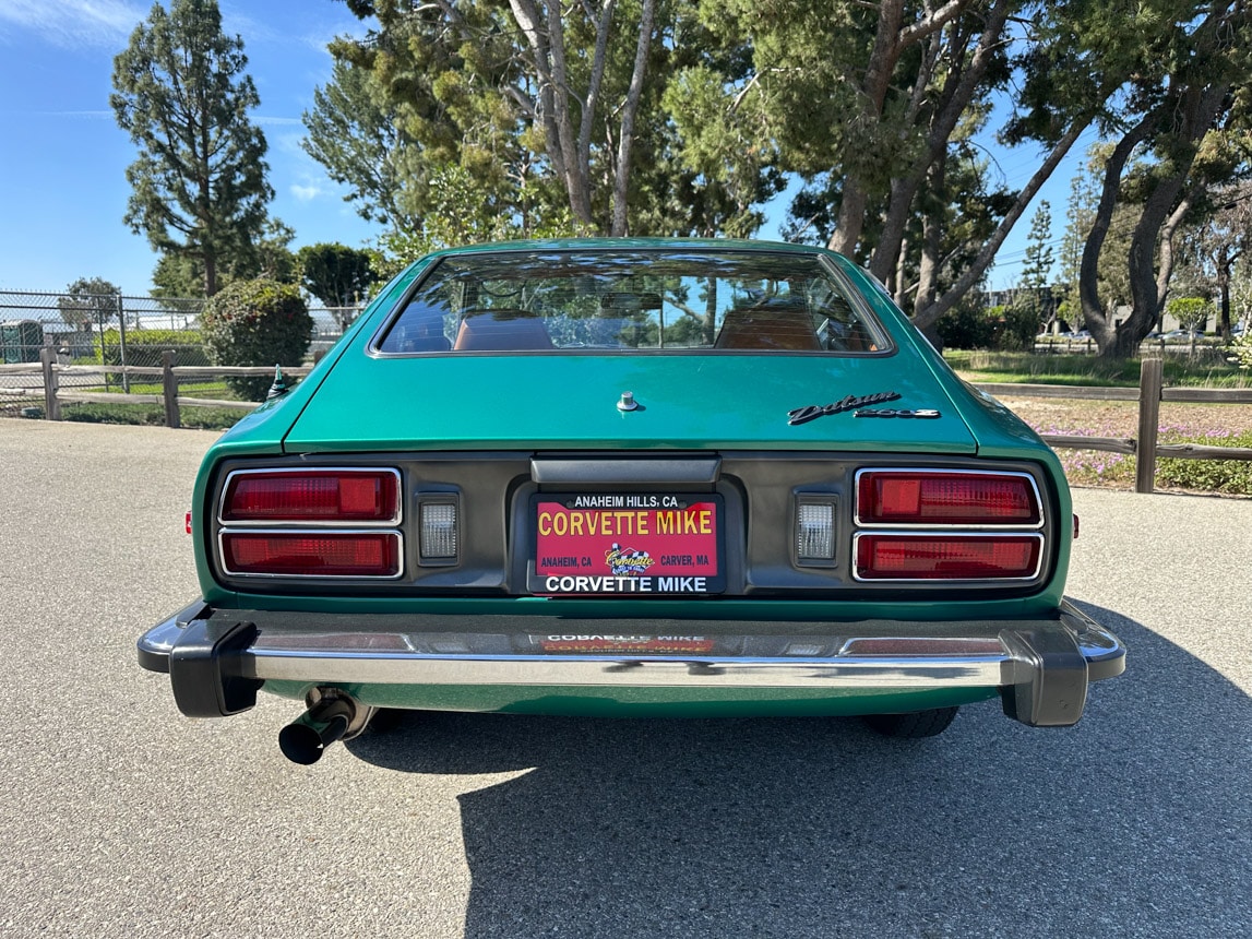 1974 Green Datsun 260Z with Factory AC 3363