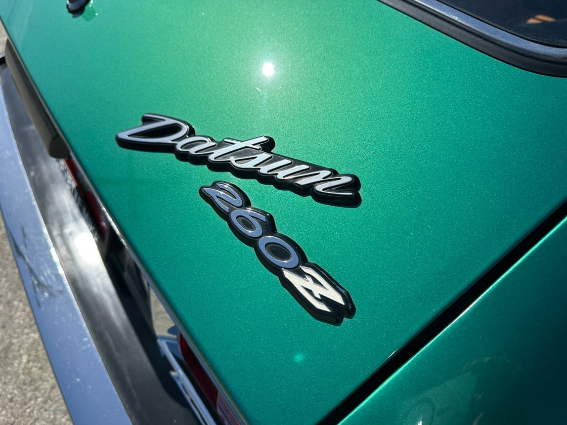 1974 Green Datsun 260Z with Factory AC 3364