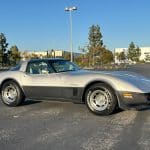 1982 Silver Gray Corvette Coupe 4055