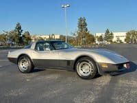 1982 Silver Gray Corvette Coupe 4055