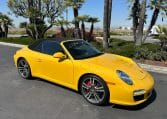 2011 Yellow Porsche 911 Cab 4129