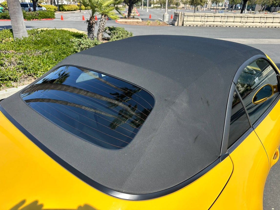 2011 Yellow Porsche 911 Cab 4130