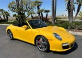 2011 Yellow Porsche 911 Cab 4132