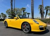 2011 Yellow Porsche 911 Cab 4133