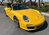 2011 Yellow Porsche 911 Cab 4134