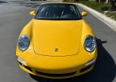 2011 Yellow Porsche 911 Cab 4135