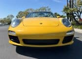 2011 Yellow Porsche 911 Cab 4137