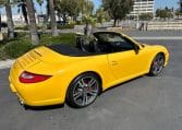 2011 Yellow Porsche 911 Cab 4138