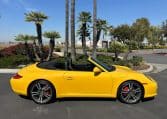 2011 Yellow Porsche 911 Cab 4139