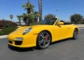 2011 Yellow Porsche 911 Cab 4142