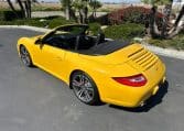 2011 Yellow Porsche 911 Cab 4144