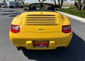 2011 Yellow Porsche 911 Cab 4145