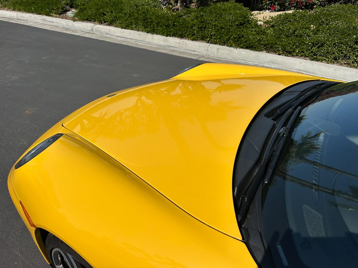 2011 Yellow Porsche 911 Cab 4147