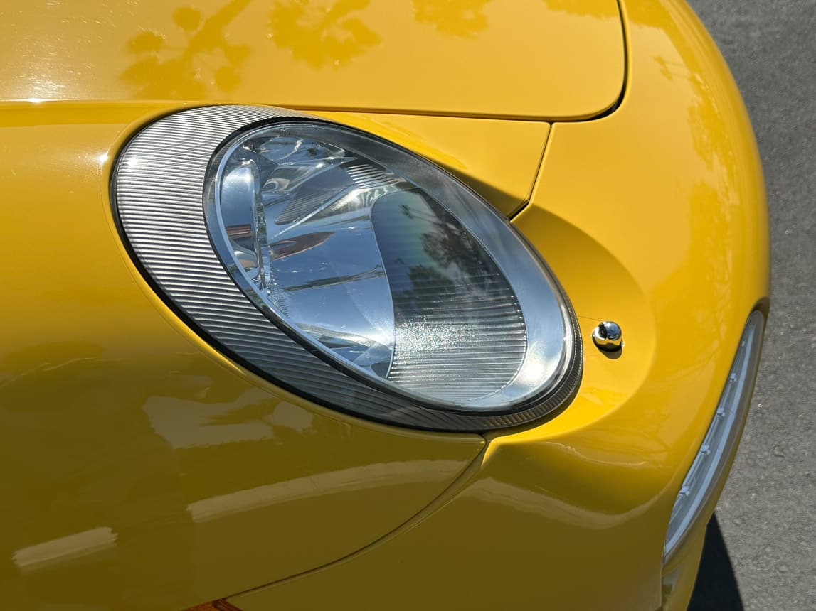 2011 Yellow Porsche 911 Cab 4154