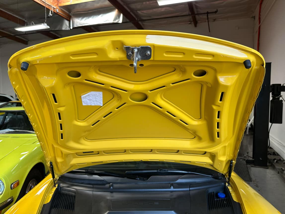 2011 Yellow Porsche 911 Cab 4189