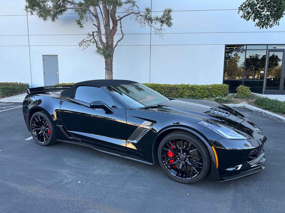 2015 Black Chevrolet Corvette Z06 Convertible 4001