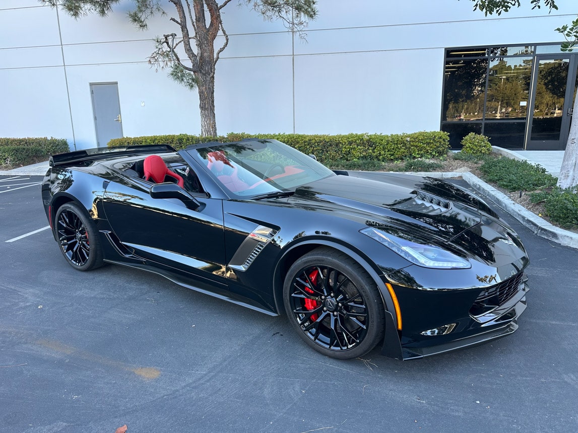 2015 Black Chevrolet Corvette Z06 Convertible 4004