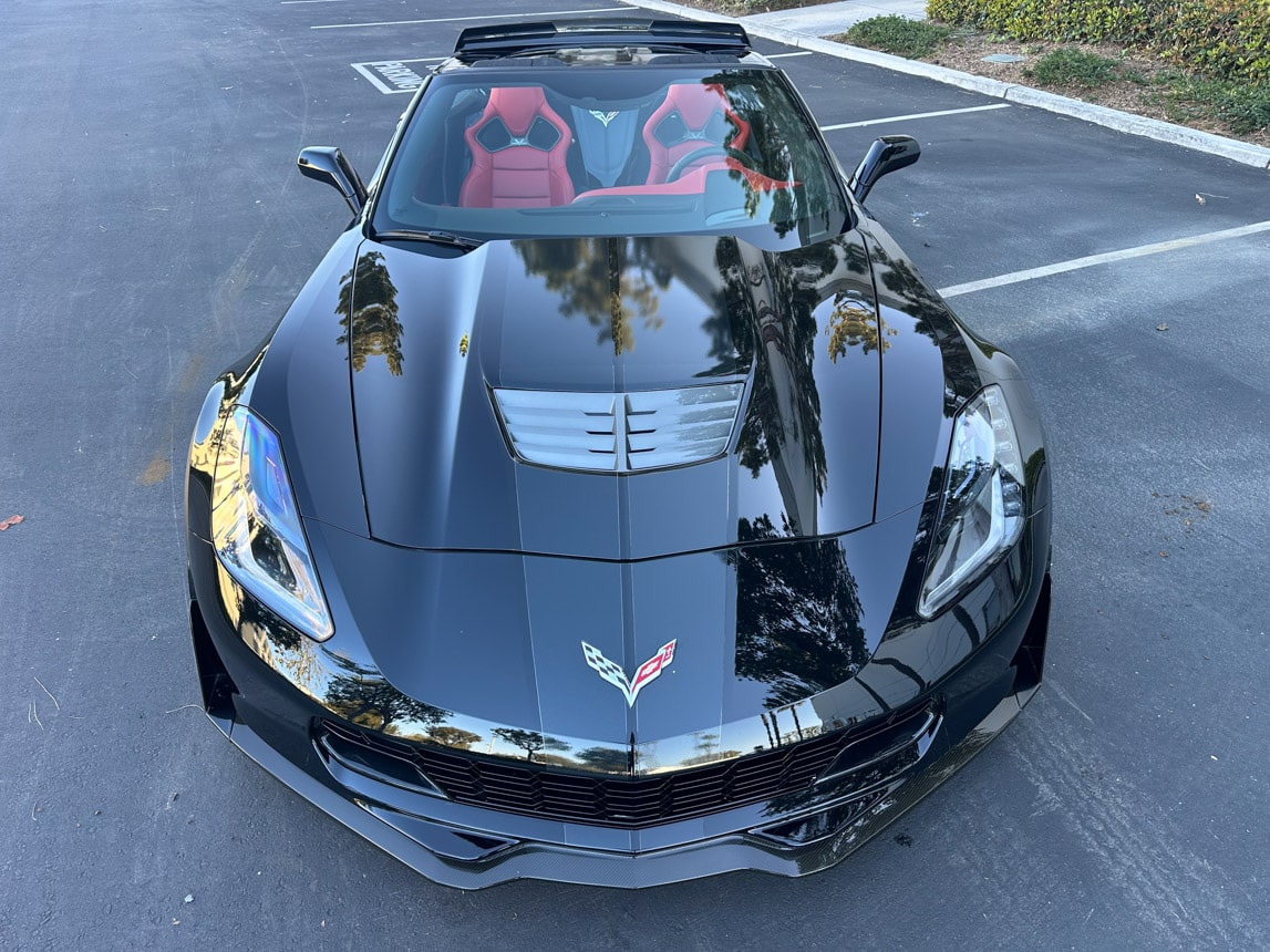 2015 Black Chevrolet Corvette Z06 Convertible 4008