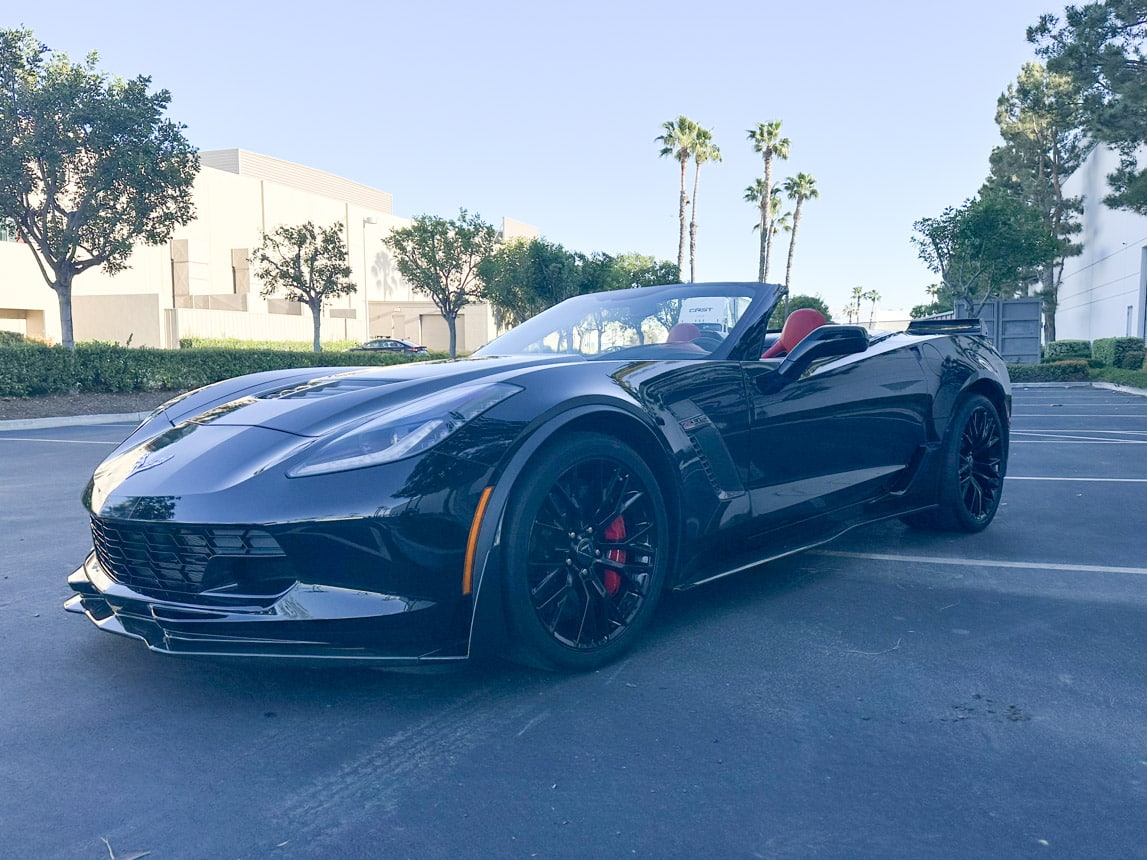 2015 Black Chevrolet Corvette Z06 Convertible 4011