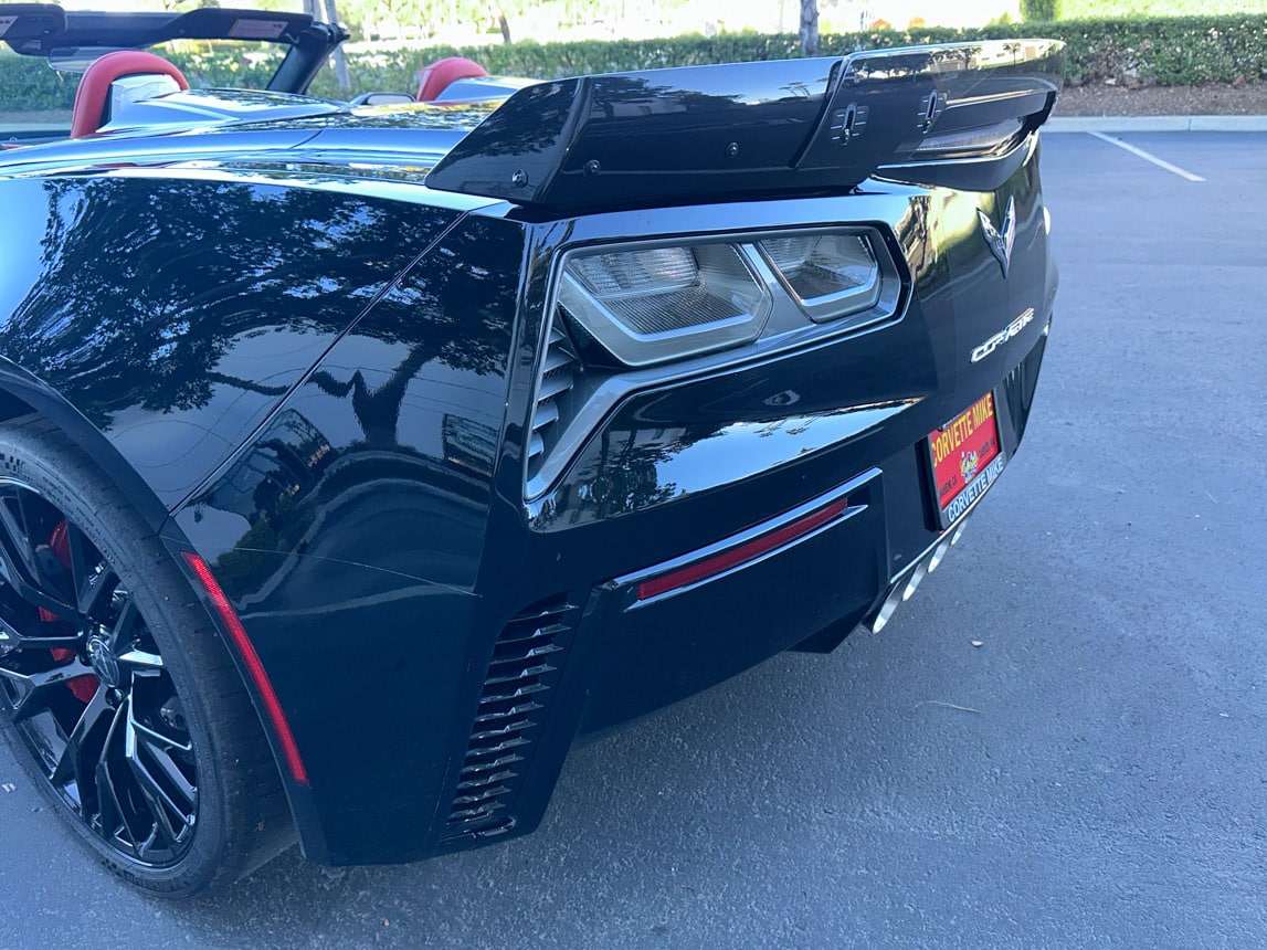 2015 Black Chevrolet Corvette Z06 Convertible 4015