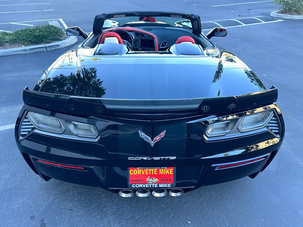 2015 Black Chevrolet Corvette Z06 Convertible 4018