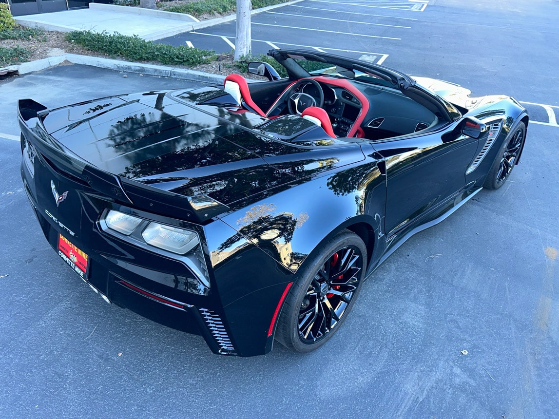 2015 Black Chevrolet Corvette Z06 Convertible 4019