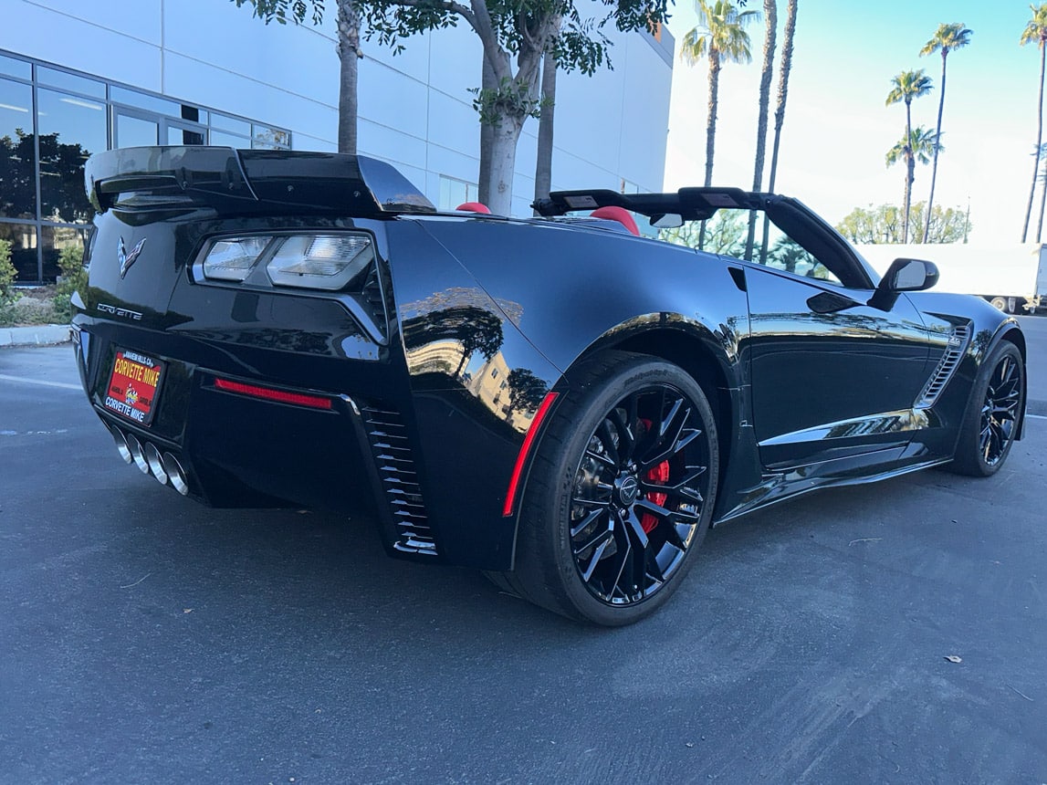 2015 Black Chevrolet Corvette Z06 Convertible 4020