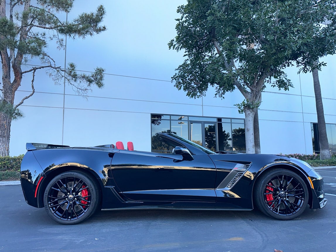 2015 Black Chevrolet Corvette Z06 Convertible 4021