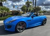 2017 Blue Jaguar F Type S Convertible 3666