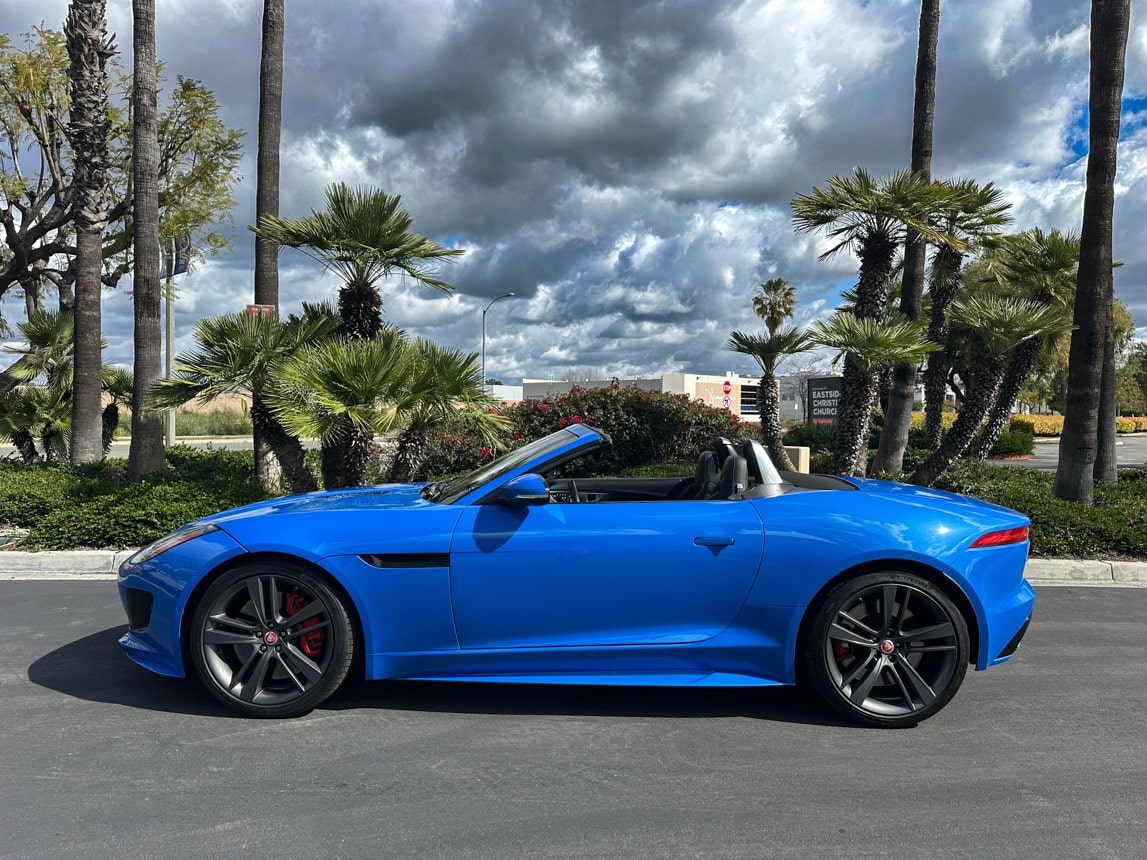 2017 Blue Jaguar F Type S Convertible 3669