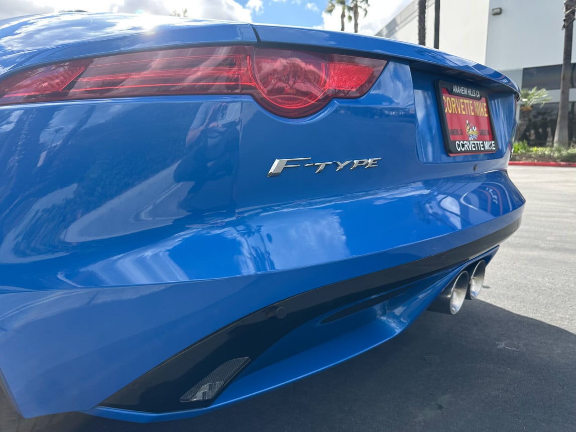 2017 Blue Jaguar F Type S Convertible 3681