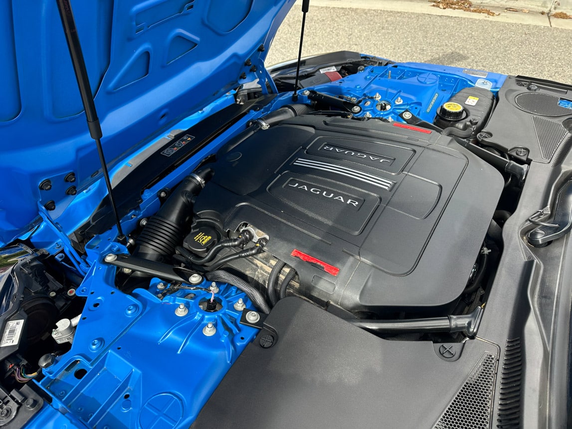 2017 Blue Jaguar F Type S Convertible 3719