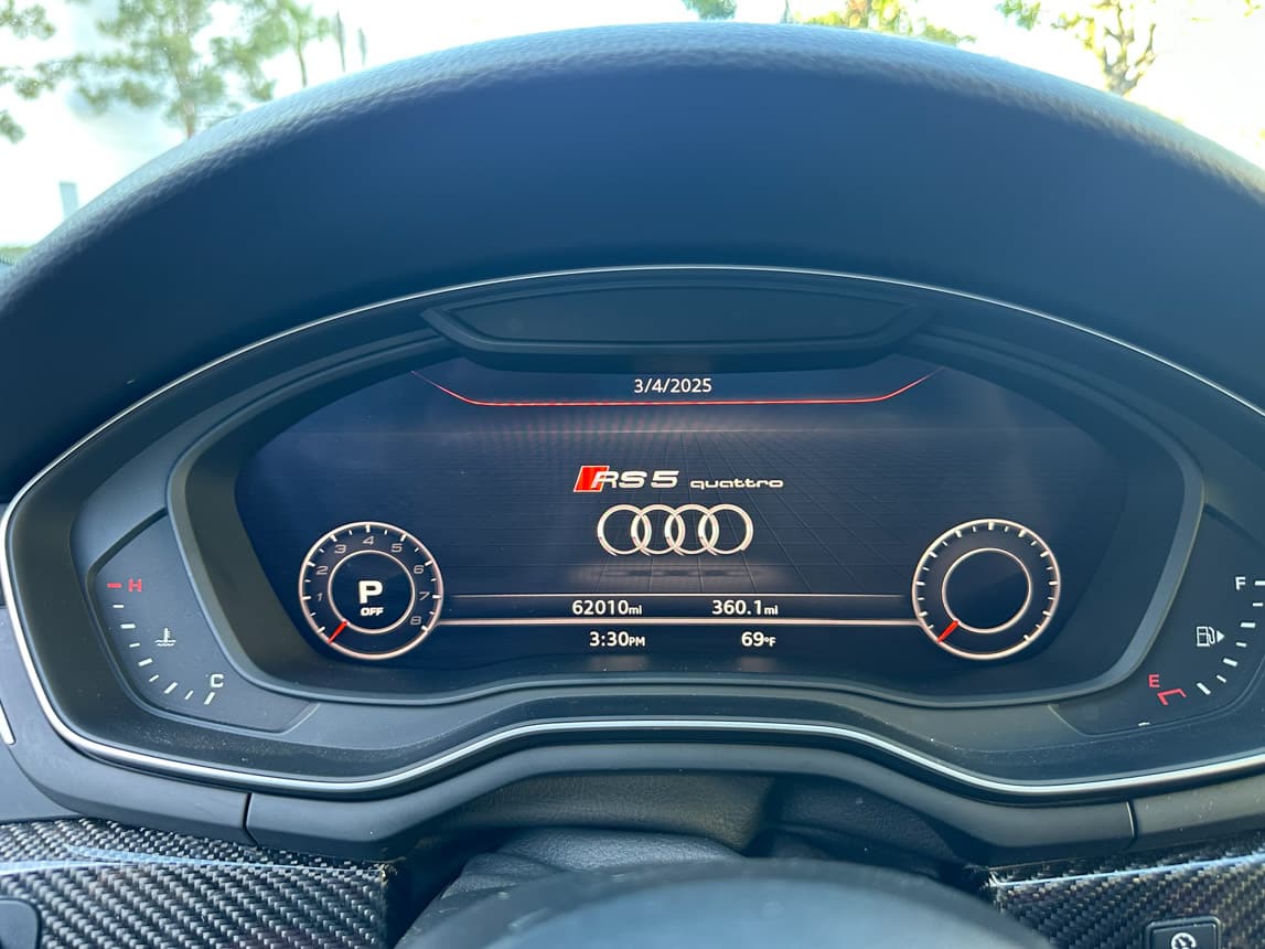 2019 Gray Audi RS5 3565