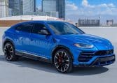 2020 Blue Lamborghini Urus 3