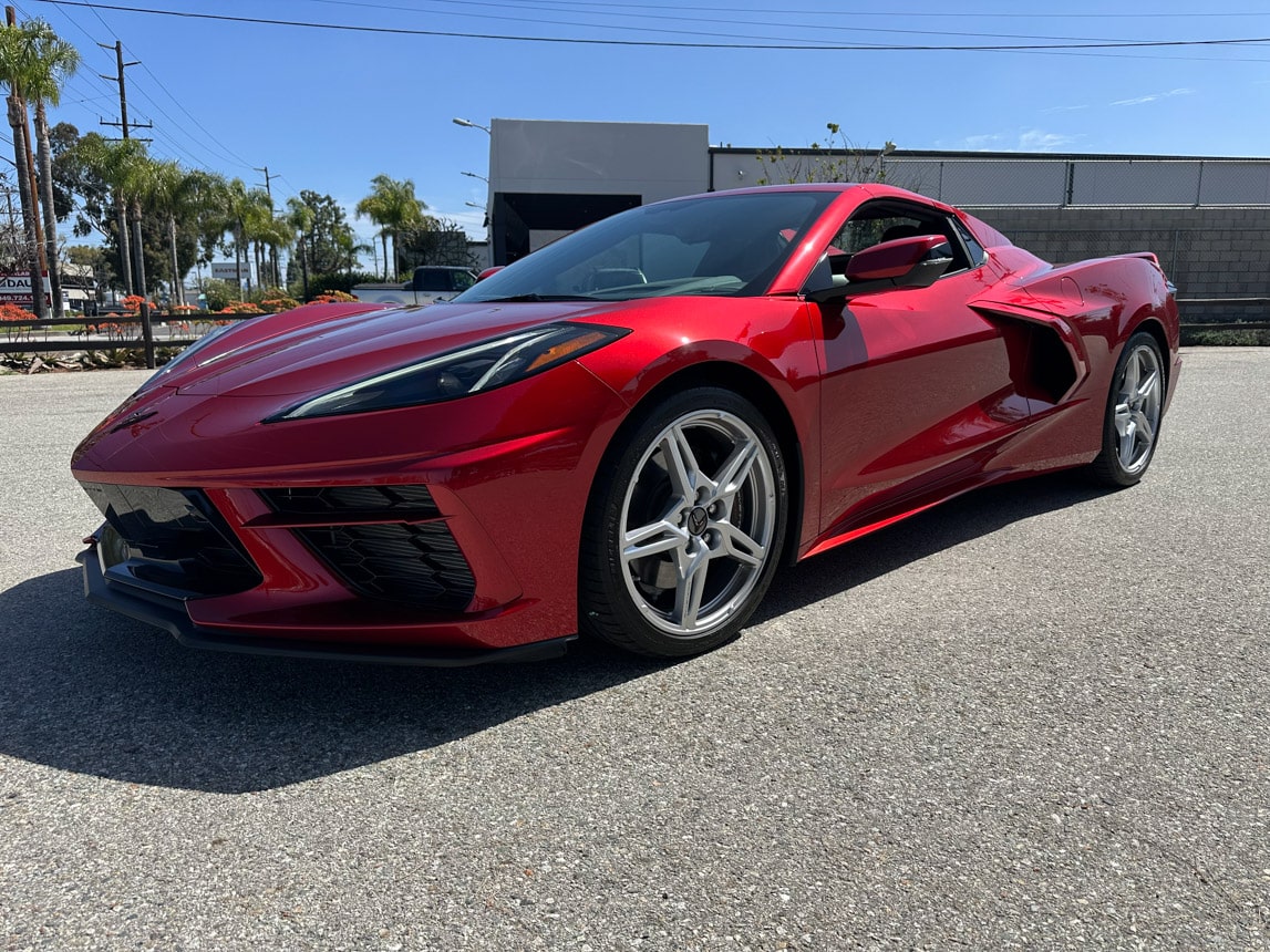 2023 Red Corvette C8 Convertible 3880